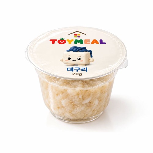 대구리(20g × 6컵 · 한 박스 120g 기획)