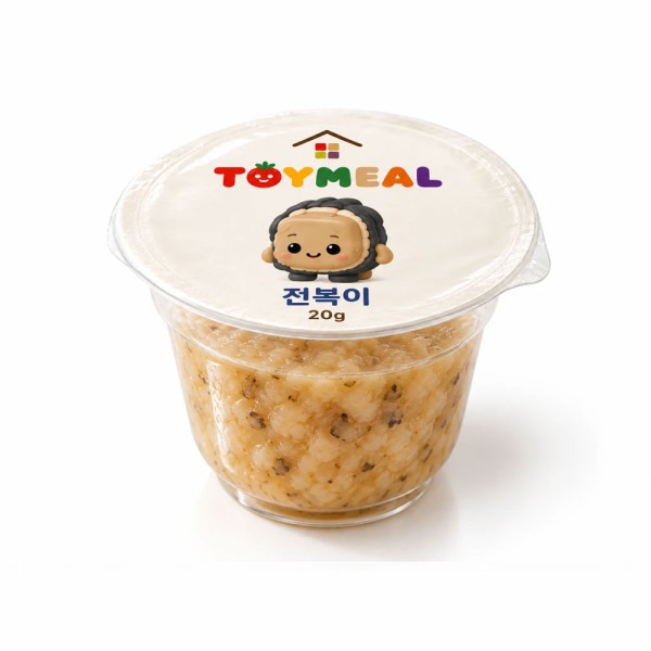 전복이(20g × 6컵 · 한 박스 120g 기획)