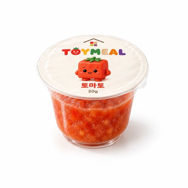 토마토(20g × 6컵 · 한 박스 120g 기획)